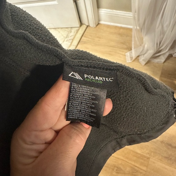 **SOLD ON MERCARI**The North Face Denali gray & pink women’s fleece jacket small - Picture 8 of 11